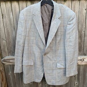Brooks Brothers size 44R wool/silk/linen blend blazer!!